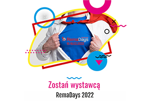 Zostań wystawcą RemaDays Warsaw 2022